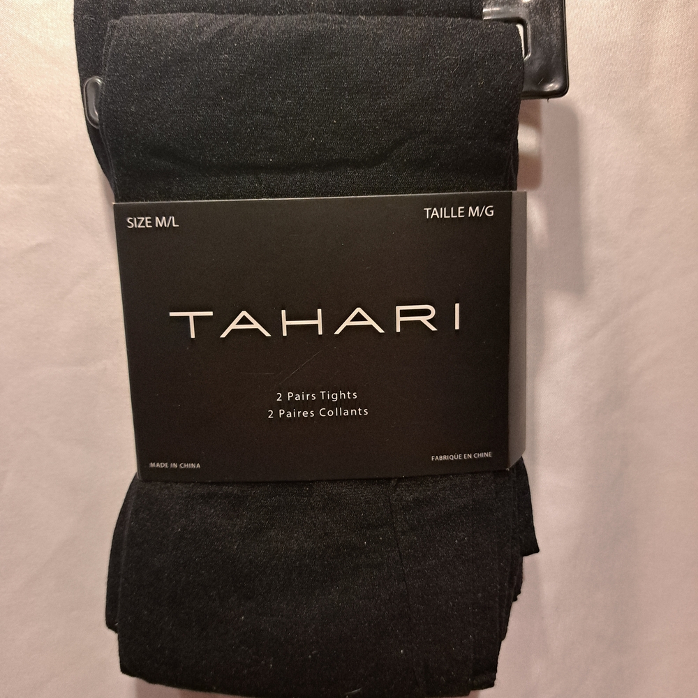Tahari Woman Black Tights